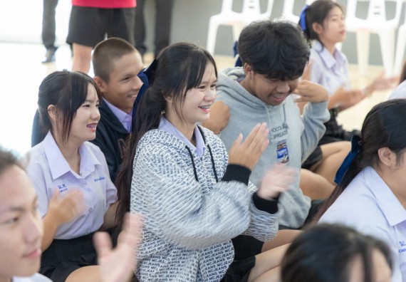 ภาพกิจกรรม  คณะวิทยาศาสตร์และเทคโนโลยี มหาวิทยาลัยราชภัฏกำแพงเพชร จัดกิจกรรมค่ายวิชาการเพื่อพัฒนากำลังคนด้านวิทยาศาสตร์และเทคโนโลยี ปีการศึกษา 2567  โรงเรียนหนองกองพิทยาคม