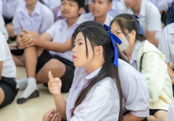 ภาพกิจกรรม  คณะวิทยาศาสตร์และเทคโนโลยี มหาวิทยาลัยราชภัฏกำแพงเพชร จัดกิจกรรมค่ายวิชาการเพื่อพัฒนากำลังคนด้านวิทยาศาสตร์และเทคโนโลยี ปีการศึกษา 2567  โรงเรียนหนองกองพิทยาคม