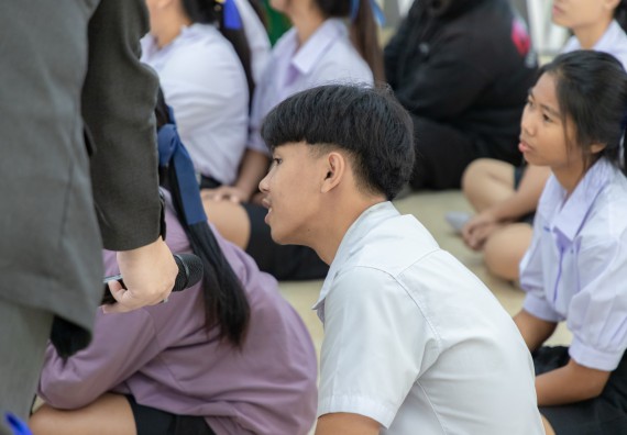 ภาพกิจกรรม  คณะวิทยาศาสตร์และเทคโนโลยี มหาวิทยาลัยราชภัฏกำแพงเพชร จัดกิจกรรมค่ายวิชาการเพื่อพัฒนากำลังคนด้านวิทยาศาสตร์และเทคโนโลยี ปีการศึกษา 2567  โรงเรียนหนองกองพิทยาคม