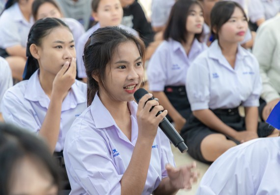 ภาพกิจกรรม  คณะวิทยาศาสตร์และเทคโนโลยี มหาวิทยาลัยราชภัฏกำแพงเพชร จัดกิจกรรมค่ายวิชาการเพื่อพัฒนากำลังคนด้านวิทยาศาสตร์และเทคโนโลยี ปีการศึกษา 2567  โรงเรียนหนองกองพิทยาคม
