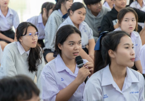 ภาพกิจกรรม  คณะวิทยาศาสตร์และเทคโนโลยี มหาวิทยาลัยราชภัฏกำแพงเพชร จัดกิจกรรมค่ายวิชาการเพื่อพัฒนากำลังคนด้านวิทยาศาสตร์และเทคโนโลยี ปีการศึกษา 2567  โรงเรียนหนองกองพิทยาคม