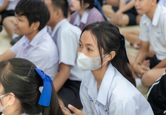ภาพกิจกรรม  คณะวิทยาศาสตร์และเทคโนโลยี มหาวิทยาลัยราชภัฏกำแพงเพชร จัดกิจกรรมค่ายวิชาการเพื่อพัฒนากำลังคนด้านวิทยาศาสตร์และเทคโนโลยี ปีการศึกษา 2567  โรงเรียนหนองกองพิทยาคม