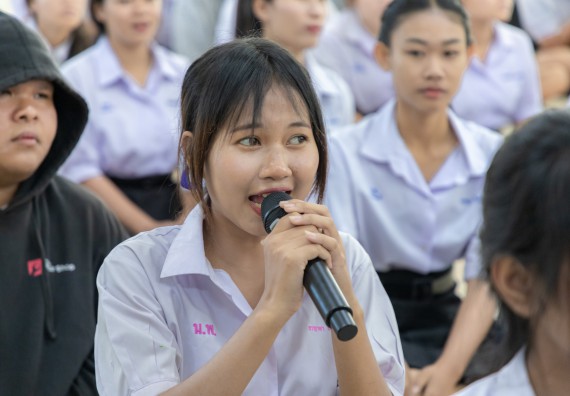 ภาพกิจกรรม  คณะวิทยาศาสตร์และเทคโนโลยี มหาวิทยาลัยราชภัฏกำแพงเพชร จัดกิจกรรมค่ายวิชาการเพื่อพัฒนากำลังคนด้านวิทยาศาสตร์และเทคโนโลยี ปีการศึกษา 2567  โรงเรียนหนองกองพิทยาคม