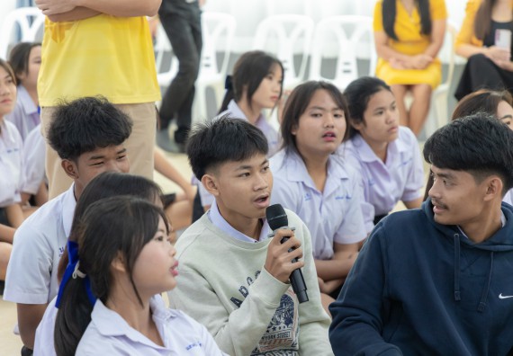 ภาพกิจกรรม  คณะวิทยาศาสตร์และเทคโนโลยี มหาวิทยาลัยราชภัฏกำแพงเพชร จัดกิจกรรมค่ายวิชาการเพื่อพัฒนากำลังคนด้านวิทยาศาสตร์และเทคโนโลยี ปีการศึกษา 2567  โรงเรียนหนองกองพิทยาคม