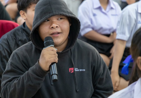 ภาพกิจกรรม  คณะวิทยาศาสตร์และเทคโนโลยี มหาวิทยาลัยราชภัฏกำแพงเพชร จัดกิจกรรมค่ายวิชาการเพื่อพัฒนากำลังคนด้านวิทยาศาสตร์และเทคโนโลยี ปีการศึกษา 2567  โรงเรียนหนองกองพิทยาคม