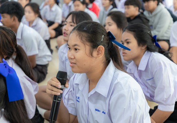 ภาพกิจกรรม  คณะวิทยาศาสตร์และเทคโนโลยี มหาวิทยาลัยราชภัฏกำแพงเพชร จัดกิจกรรมค่ายวิชาการเพื่อพัฒนากำลังคนด้านวิทยาศาสตร์และเทคโนโลยี ปีการศึกษา 2567  โรงเรียนหนองกองพิทยาคม