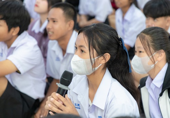 ภาพกิจกรรม  คณะวิทยาศาสตร์และเทคโนโลยี มหาวิทยาลัยราชภัฏกำแพงเพชร จัดกิจกรรมค่ายวิชาการเพื่อพัฒนากำลังคนด้านวิทยาศาสตร์และเทคโนโลยี ปีการศึกษา 2567  โรงเรียนหนองกองพิทยาคม