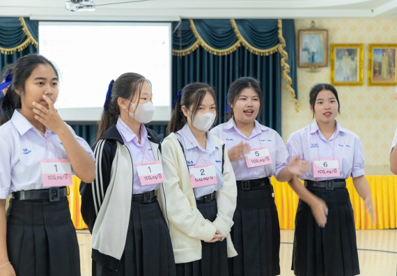 ภาพกิจกรรม  คณะวิทยาศาสตร์และเทคโนโลยี มหาวิทยาลัยราชภัฏกำแพงเพชร จัดกิจกรรมค่ายวิชาการเพื่อพัฒนากำลังคนด้านวิทยาศาสตร์และเทคโนโลยี ปีการศึกษา 2567  โรงเรียนหนองกองพิทยาคม