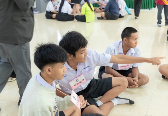 ภาพกิจกรรม  คณะวิทยาศาสตร์และเทคโนโลยี มหาวิทยาลัยราชภัฏกำแพงเพชร จัดกิจกรรมค่ายวิชาการเพื่อพัฒนากำลังคนด้านวิทยาศาสตร์และเทคโนโลยี ปีการศึกษา 2567  โรงเรียนหนองกองพิทยาคม