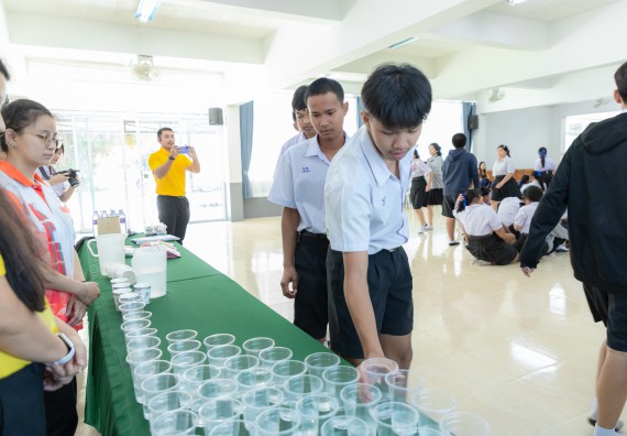 ภาพกิจกรรม  คณะวิทยาศาสตร์และเทคโนโลยี มหาวิทยาลัยราชภัฏกำแพงเพชร จัดกิจกรรมค่ายวิชาการเพื่อพัฒนากำลังคนด้านวิทยาศาสตร์และเทคโนโลยี ปีการศึกษา 2567  โรงเรียนหนองกองพิทยาคม
