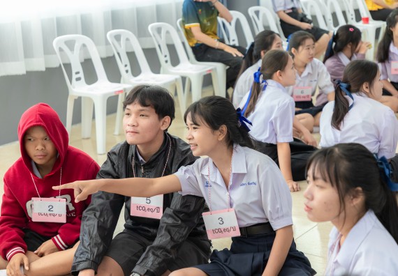 ภาพกิจกรรม  คณะวิทยาศาสตร์และเทคโนโลยี มหาวิทยาลัยราชภัฏกำแพงเพชร จัดกิจกรรมค่ายวิชาการเพื่อพัฒนากำลังคนด้านวิทยาศาสตร์และเทคโนโลยี ปีการศึกษา 2567  โรงเรียนหนองกองพิทยาคม