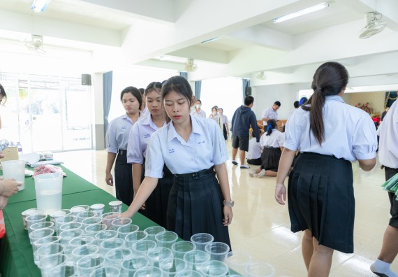 ภาพกิจกรรม  คณะวิทยาศาสตร์และเทคโนโลยี มหาวิทยาลัยราชภัฏกำแพงเพชร จัดกิจกรรมค่ายวิชาการเพื่อพัฒนากำลังคนด้านวิทยาศาสตร์และเทคโนโลยี ปีการศึกษา 2567  โรงเรียนหนองกองพิทยาคม