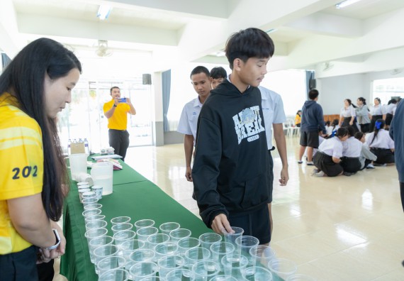 ภาพกิจกรรม  คณะวิทยาศาสตร์และเทคโนโลยี มหาวิทยาลัยราชภัฏกำแพงเพชร จัดกิจกรรมค่ายวิชาการเพื่อพัฒนากำลังคนด้านวิทยาศาสตร์และเทคโนโลยี ปีการศึกษา 2567  โรงเรียนหนองกองพิทยาคม