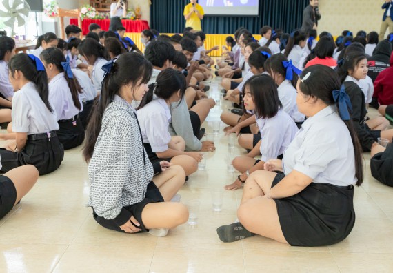 ภาพกิจกรรม  คณะวิทยาศาสตร์และเทคโนโลยี มหาวิทยาลัยราชภัฏกำแพงเพชร จัดกิจกรรมค่ายวิชาการเพื่อพัฒนากำลังคนด้านวิทยาศาสตร์และเทคโนโลยี ปีการศึกษา 2567  โรงเรียนหนองกองพิทยาคม