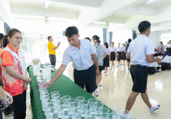 ภาพกิจกรรม  คณะวิทยาศาสตร์และเทคโนโลยี มหาวิทยาลัยราชภัฏกำแพงเพชร จัดกิจกรรมค่ายวิชาการเพื่อพัฒนากำลังคนด้านวิทยาศาสตร์และเทคโนโลยี ปีการศึกษา 2567  โรงเรียนหนองกองพิทยาคม