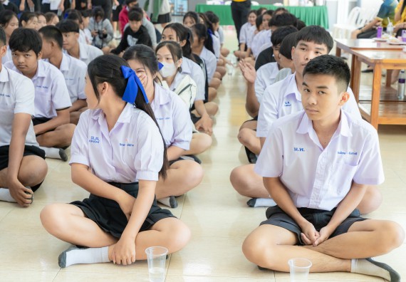 ภาพกิจกรรม  คณะวิทยาศาสตร์และเทคโนโลยี มหาวิทยาลัยราชภัฏกำแพงเพชร จัดกิจกรรมค่ายวิชาการเพื่อพัฒนากำลังคนด้านวิทยาศาสตร์และเทคโนโลยี ปีการศึกษา 2567  โรงเรียนหนองกองพิทยาคม