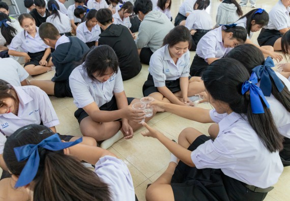 ภาพกิจกรรม  คณะวิทยาศาสตร์และเทคโนโลยี มหาวิทยาลัยราชภัฏกำแพงเพชร จัดกิจกรรมค่ายวิชาการเพื่อพัฒนากำลังคนด้านวิทยาศาสตร์และเทคโนโลยี ปีการศึกษา 2567  โรงเรียนหนองกองพิทยาคม