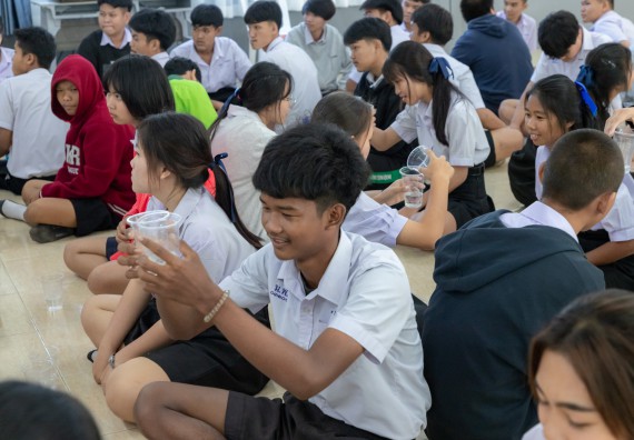 ภาพกิจกรรม  คณะวิทยาศาสตร์และเทคโนโลยี มหาวิทยาลัยราชภัฏกำแพงเพชร จัดกิจกรรมค่ายวิชาการเพื่อพัฒนากำลังคนด้านวิทยาศาสตร์และเทคโนโลยี ปีการศึกษา 2567  โรงเรียนหนองกองพิทยาคม