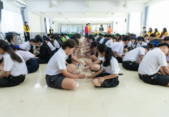 ภาพกิจกรรม  คณะวิทยาศาสตร์และเทคโนโลยี มหาวิทยาลัยราชภัฏกำแพงเพชร จัดกิจกรรมค่ายวิชาการเพื่อพัฒนากำลังคนด้านวิทยาศาสตร์และเทคโนโลยี ปีการศึกษา 2567  โรงเรียนหนองกองพิทยาคม