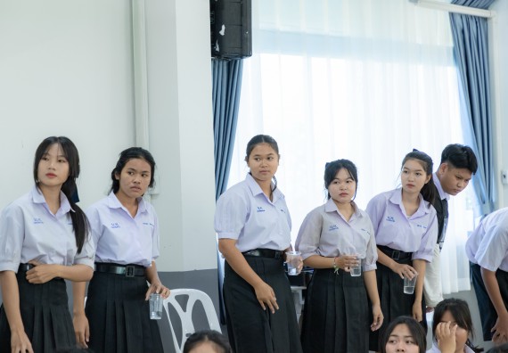 ภาพกิจกรรม  คณะวิทยาศาสตร์และเทคโนโลยี มหาวิทยาลัยราชภัฏกำแพงเพชร จัดกิจกรรมค่ายวิชาการเพื่อพัฒนากำลังคนด้านวิทยาศาสตร์และเทคโนโลยี ปีการศึกษา 2567  โรงเรียนหนองกองพิทยาคม