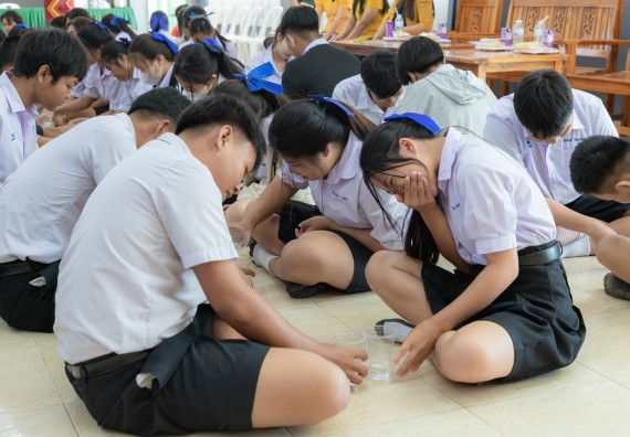 ภาพกิจกรรม  คณะวิทยาศาสตร์และเทคโนโลยี มหาวิทยาลัยราชภัฏกำแพงเพชร จัดกิจกรรมค่ายวิชาการเพื่อพัฒนากำลังคนด้านวิทยาศาสตร์และเทคโนโลยี ปีการศึกษา 2567  โรงเรียนหนองกองพิทยาคม