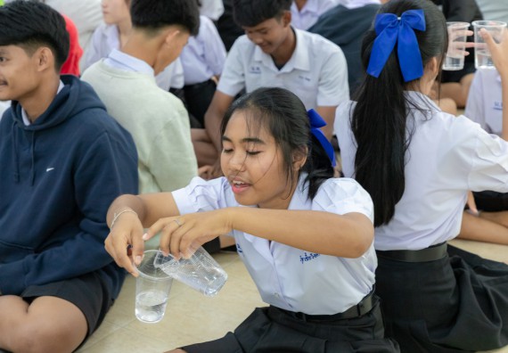 ภาพกิจกรรม  คณะวิทยาศาสตร์และเทคโนโลยี มหาวิทยาลัยราชภัฏกำแพงเพชร จัดกิจกรรมค่ายวิชาการเพื่อพัฒนากำลังคนด้านวิทยาศาสตร์และเทคโนโลยี ปีการศึกษา 2567  โรงเรียนหนองกองพิทยาคม