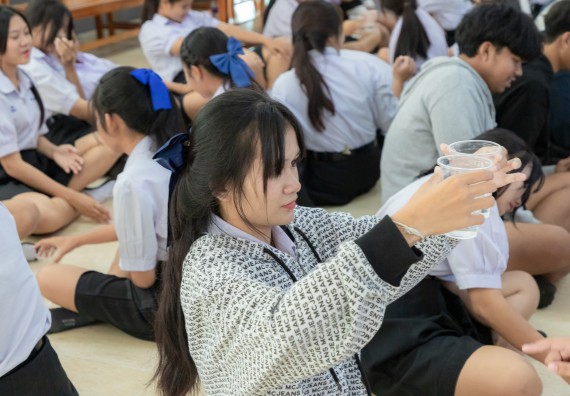 ภาพกิจกรรม  คณะวิทยาศาสตร์และเทคโนโลยี มหาวิทยาลัยราชภัฏกำแพงเพชร จัดกิจกรรมค่ายวิชาการเพื่อพัฒนากำลังคนด้านวิทยาศาสตร์และเทคโนโลยี ปีการศึกษา 2567  โรงเรียนหนองกองพิทยาคม