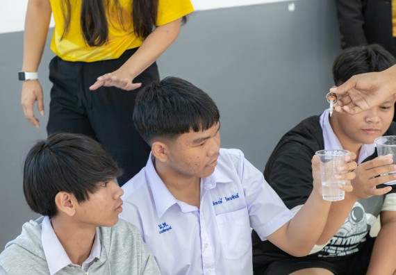 ภาพกิจกรรม  คณะวิทยาศาสตร์และเทคโนโลยี มหาวิทยาลัยราชภัฏกำแพงเพชร จัดกิจกรรมค่ายวิชาการเพื่อพัฒนากำลังคนด้านวิทยาศาสตร์และเทคโนโลยี ปีการศึกษา 2567  โรงเรียนหนองกองพิทยาคม