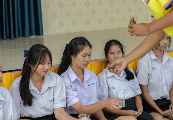 ภาพกิจกรรม  คณะวิทยาศาสตร์และเทคโนโลยี มหาวิทยาลัยราชภัฏกำแพงเพชร จัดกิจกรรมค่ายวิชาการเพื่อพัฒนากำลังคนด้านวิทยาศาสตร์และเทคโนโลยี ปีการศึกษา 2567  โรงเรียนหนองกองพิทยาคม