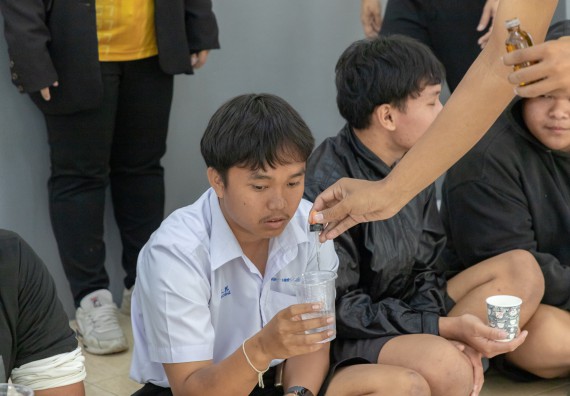 ภาพกิจกรรม  คณะวิทยาศาสตร์และเทคโนโลยี มหาวิทยาลัยราชภัฏกำแพงเพชร จัดกิจกรรมค่ายวิชาการเพื่อพัฒนากำลังคนด้านวิทยาศาสตร์และเทคโนโลยี ปีการศึกษา 2567  โรงเรียนหนองกองพิทยาคม