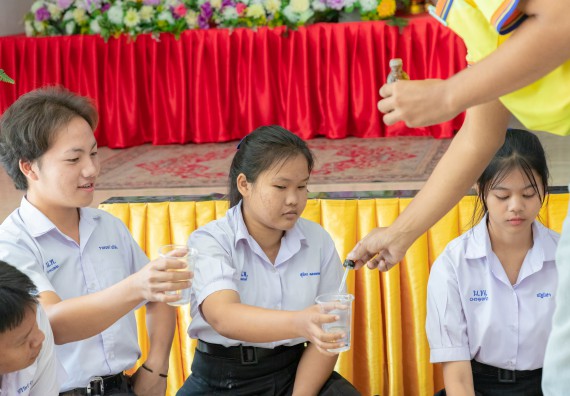 ภาพกิจกรรม  คณะวิทยาศาสตร์และเทคโนโลยี มหาวิทยาลัยราชภัฏกำแพงเพชร จัดกิจกรรมค่ายวิชาการเพื่อพัฒนากำลังคนด้านวิทยาศาสตร์และเทคโนโลยี ปีการศึกษา 2567  โรงเรียนหนองกองพิทยาคม