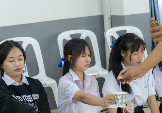 ภาพกิจกรรม  คณะวิทยาศาสตร์และเทคโนโลยี มหาวิทยาลัยราชภัฏกำแพงเพชร จัดกิจกรรมค่ายวิชาการเพื่อพัฒนากำลังคนด้านวิทยาศาสตร์และเทคโนโลยี ปีการศึกษา 2567  โรงเรียนหนองกองพิทยาคม