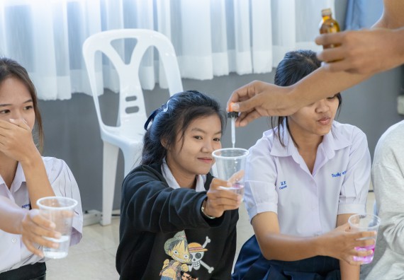 ภาพกิจกรรม  คณะวิทยาศาสตร์และเทคโนโลยี มหาวิทยาลัยราชภัฏกำแพงเพชร จัดกิจกรรมค่ายวิชาการเพื่อพัฒนากำลังคนด้านวิทยาศาสตร์และเทคโนโลยี ปีการศึกษา 2567  โรงเรียนหนองกองพิทยาคม