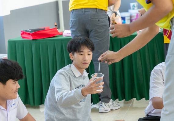 ภาพกิจกรรม  คณะวิทยาศาสตร์และเทคโนโลยี มหาวิทยาลัยราชภัฏกำแพงเพชร จัดกิจกรรมค่ายวิชาการเพื่อพัฒนากำลังคนด้านวิทยาศาสตร์และเทคโนโลยี ปีการศึกษา 2567  โรงเรียนหนองกองพิทยาคม