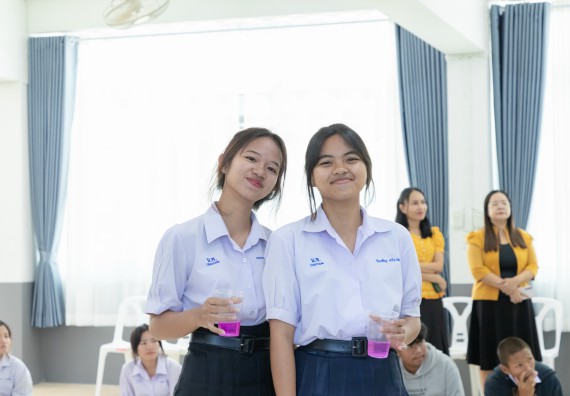 ภาพกิจกรรม  คณะวิทยาศาสตร์และเทคโนโลยี มหาวิทยาลัยราชภัฏกำแพงเพชร จัดกิจกรรมค่ายวิชาการเพื่อพัฒนากำลังคนด้านวิทยาศาสตร์และเทคโนโลยี ปีการศึกษา 2567  โรงเรียนหนองกองพิทยาคม