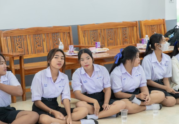 ภาพกิจกรรม  คณะวิทยาศาสตร์และเทคโนโลยี มหาวิทยาลัยราชภัฏกำแพงเพชร จัดกิจกรรมค่ายวิชาการเพื่อพัฒนากำลังคนด้านวิทยาศาสตร์และเทคโนโลยี ปีการศึกษา 2567  โรงเรียนหนองกองพิทยาคม