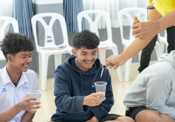 ภาพกิจกรรม  คณะวิทยาศาสตร์และเทคโนโลยี มหาวิทยาลัยราชภัฏกำแพงเพชร จัดกิจกรรมค่ายวิชาการเพื่อพัฒนากำลังคนด้านวิทยาศาสตร์และเทคโนโลยี ปีการศึกษา 2567  โรงเรียนหนองกองพิทยาคม