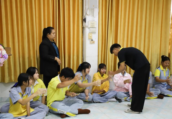 ภาพกิจกรรม  คณะวิทยาศาสตร์และเทคโนโลยี มหาวิทยาลัยราชภัฏกำแพงเพชร จัดกิจกรรมค่ายวิชาการเพื่อพัฒนากำลังคนด้านวิทยาศาสตร์และเทคโนโลยี ปีการศึกษา 2567  โรงเรียนสลกบาตรวิทยา