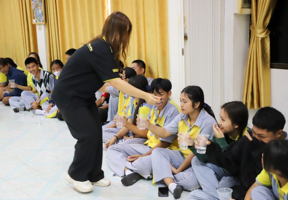 ภาพกิจกรรม  คณะวิทยาศาสตร์และเทคโนโลยี มหาวิทยาลัยราชภัฏกำแพงเพชร จัดกิจกรรมค่ายวิชาการเพื่อพัฒนากำลังคนด้านวิทยาศาสตร์และเทคโนโลยี ปีการศึกษา 2567  โรงเรียนสลกบาตรวิทยา