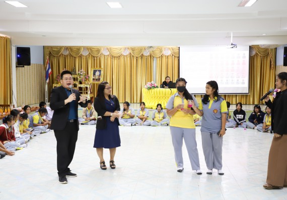 ภาพกิจกรรม  คณะวิทยาศาสตร์และเทคโนโลยี มหาวิทยาลัยราชภัฏกำแพงเพชร จัดกิจกรรมค่ายวิชาการเพื่อพัฒนากำลังคนด้านวิทยาศาสตร์และเทคโนโลยี ปีการศึกษา 2567  โรงเรียนสลกบาตรวิทยา