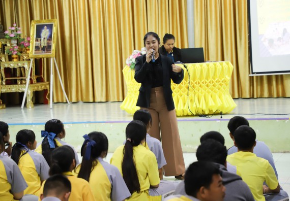 ภาพกิจกรรม  คณะวิทยาศาสตร์และเทคโนโลยี มหาวิทยาลัยราชภัฏกำแพงเพชร จัดกิจกรรมค่ายวิชาการเพื่อพัฒนากำลังคนด้านวิทยาศาสตร์และเทคโนโลยี ปีการศึกษา 2567  โรงเรียนสลกบาตรวิทยา