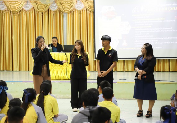 ภาพกิจกรรม  คณะวิทยาศาสตร์และเทคโนโลยี มหาวิทยาลัยราชภัฏกำแพงเพชร จัดกิจกรรมค่ายวิชาการเพื่อพัฒนากำลังคนด้านวิทยาศาสตร์และเทคโนโลยี ปีการศึกษา 2567  โรงเรียนสลกบาตรวิทยา