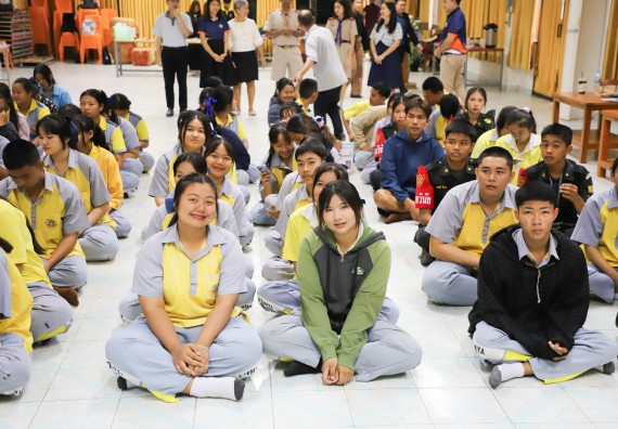 ภาพกิจกรรม  คณะวิทยาศาสตร์และเทคโนโลยี มหาวิทยาลัยราชภัฏกำแพงเพชร จัดกิจกรรมค่ายวิชาการเพื่อพัฒนากำลังคนด้านวิทยาศาสตร์และเทคโนโลยี ปีการศึกษา 2567  โรงเรียนสลกบาตรวิทยา