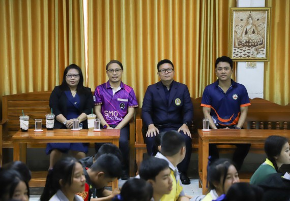 ภาพกิจกรรม  คณะวิทยาศาสตร์และเทคโนโลยี มหาวิทยาลัยราชภัฏกำแพงเพชร จัดกิจกรรมค่ายวิชาการเพื่อพัฒนากำลังคนด้านวิทยาศาสตร์และเทคโนโลยี ปีการศึกษา 2567  โรงเรียนสลกบาตรวิทยา