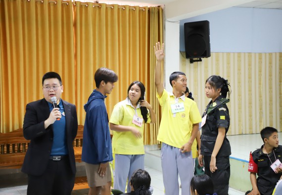 ภาพกิจกรรม  คณะวิทยาศาสตร์และเทคโนโลยี มหาวิทยาลัยราชภัฏกำแพงเพชร จัดกิจกรรมค่ายวิชาการเพื่อพัฒนากำลังคนด้านวิทยาศาสตร์และเทคโนโลยี ปีการศึกษา 2567  โรงเรียนสลกบาตรวิทยา