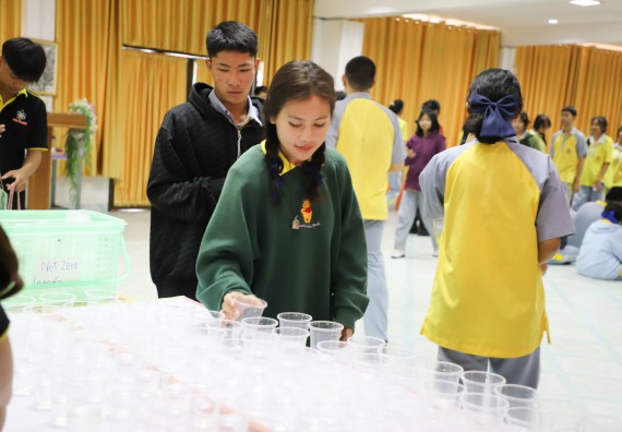 ภาพกิจกรรม  คณะวิทยาศาสตร์และเทคโนโลยี มหาวิทยาลัยราชภัฏกำแพงเพชร จัดกิจกรรมค่ายวิชาการเพื่อพัฒนากำลังคนด้านวิทยาศาสตร์และเทคโนโลยี ปีการศึกษา 2567  โรงเรียนสลกบาตรวิทยา