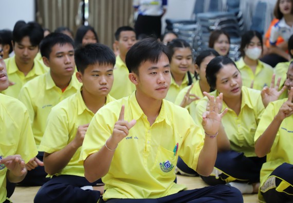 ภาพกิจกรรม  คณะวิทยาศาสตร์และเทคโนโลยี มหาวิทยาลัยราชภัฏกำแพงเพชร จัดกิจกรรมค่ายวิชาการเพื่อพัฒนากำลังคนด้านวิทยาศาสตร์และเทคโนโลยี ปีการศึกษา 2567 โรงเรียนองค์การบริหารส่วนจังหวัดกำแพงเพชร