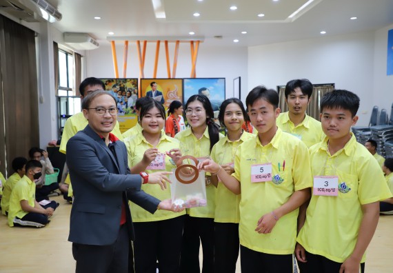 ภาพกิจกรรม  คณะวิทยาศาสตร์และเทคโนโลยี มหาวิทยาลัยราชภัฏกำแพงเพชร จัดกิจกรรมค่ายวิชาการเพื่อพัฒนากำลังคนด้านวิทยาศาสตร์และเทคโนโลยี ปีการศึกษา 2567 โรงเรียนองค์การบริหารส่วนจังหวัดกำแพงเพชร