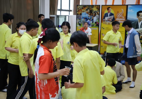 ภาพกิจกรรม  คณะวิทยาศาสตร์และเทคโนโลยี มหาวิทยาลัยราชภัฏกำแพงเพชร จัดกิจกรรมค่ายวิชาการเพื่อพัฒนากำลังคนด้านวิทยาศาสตร์และเทคโนโลยี ปีการศึกษา 2567 โรงเรียนองค์การบริหารส่วนจังหวัดกำแพงเพชร