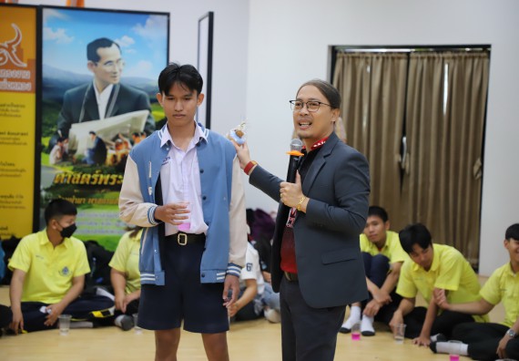 ภาพกิจกรรม  คณะวิทยาศาสตร์และเทคโนโลยี มหาวิทยาลัยราชภัฏกำแพงเพชร จัดกิจกรรมค่ายวิชาการเพื่อพัฒนากำลังคนด้านวิทยาศาสตร์และเทคโนโลยี ปีการศึกษา 2567 โรงเรียนองค์การบริหารส่วนจังหวัดกำแพงเพชร